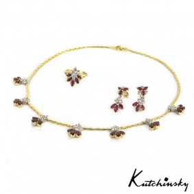Kutchinsky Diamond and Ruby Suite